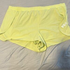 Victoria's Secret Yellow Athletic Shorts for Active Comfort